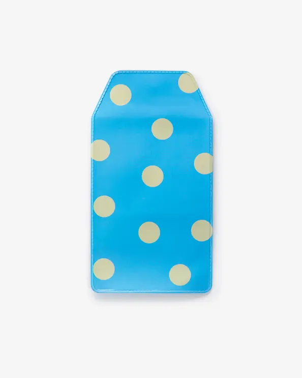 Pennelomme Prikkete Blå