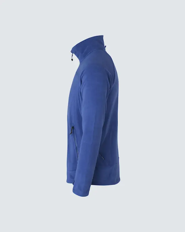 ID Identity microfleecejakke Zip-n-mix for herrer Blå