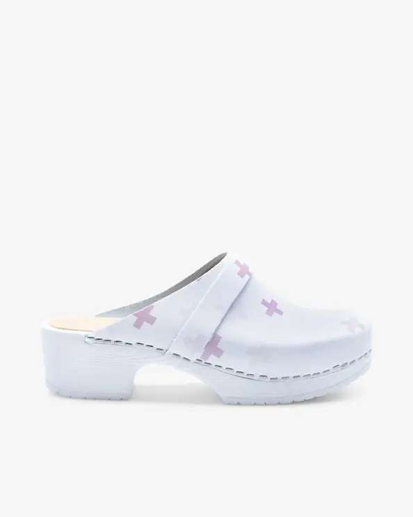 Beez Traditionell Medic Pink Kors Arbejdssko