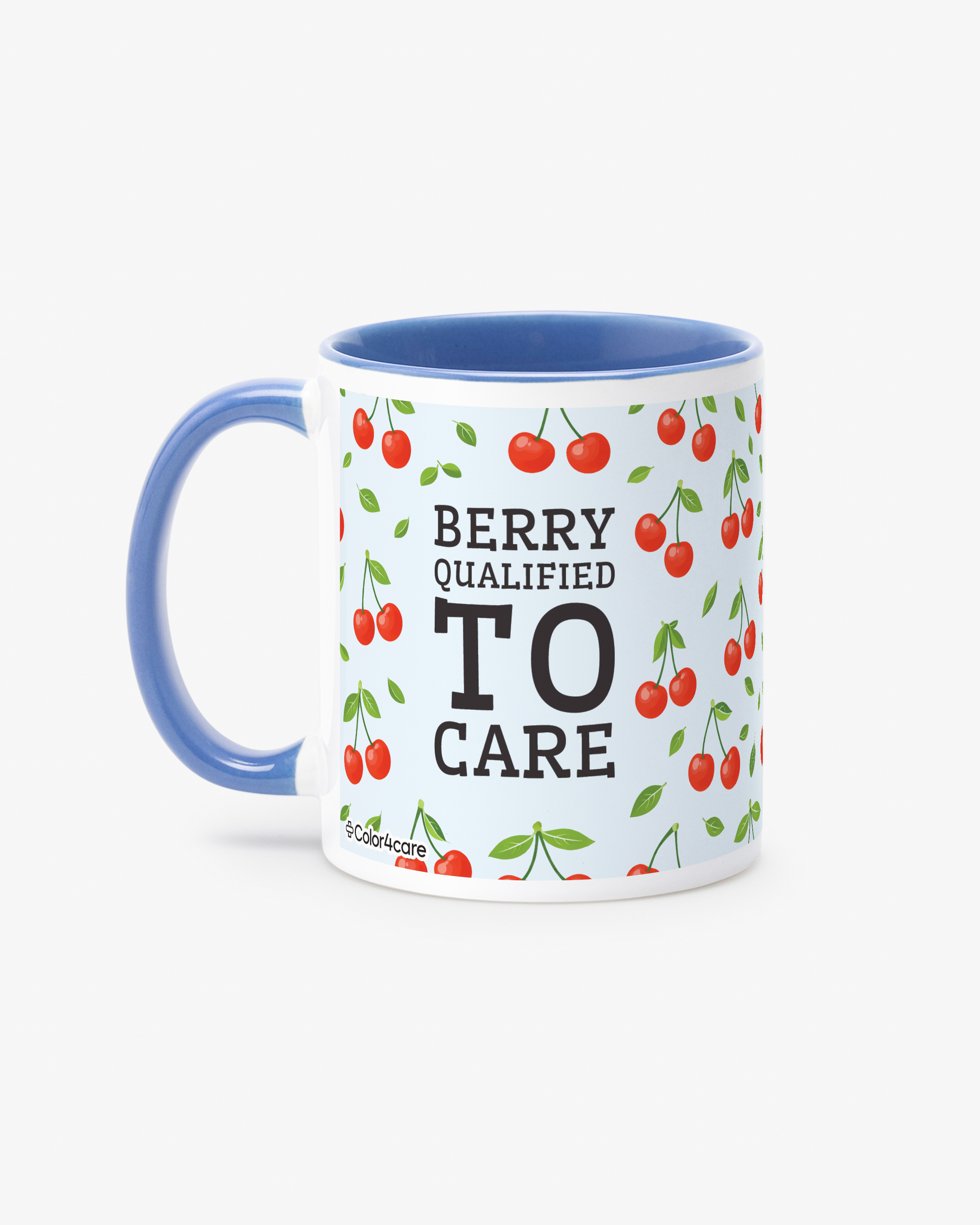 Mugg Berry Qualified Blå