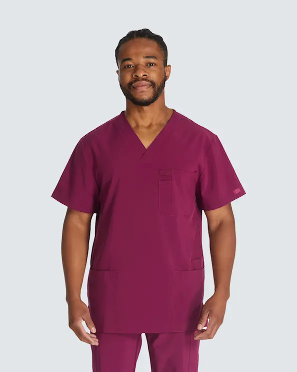 Dickies Essentials Hoitajanpaita DKE645 Viininpunainen