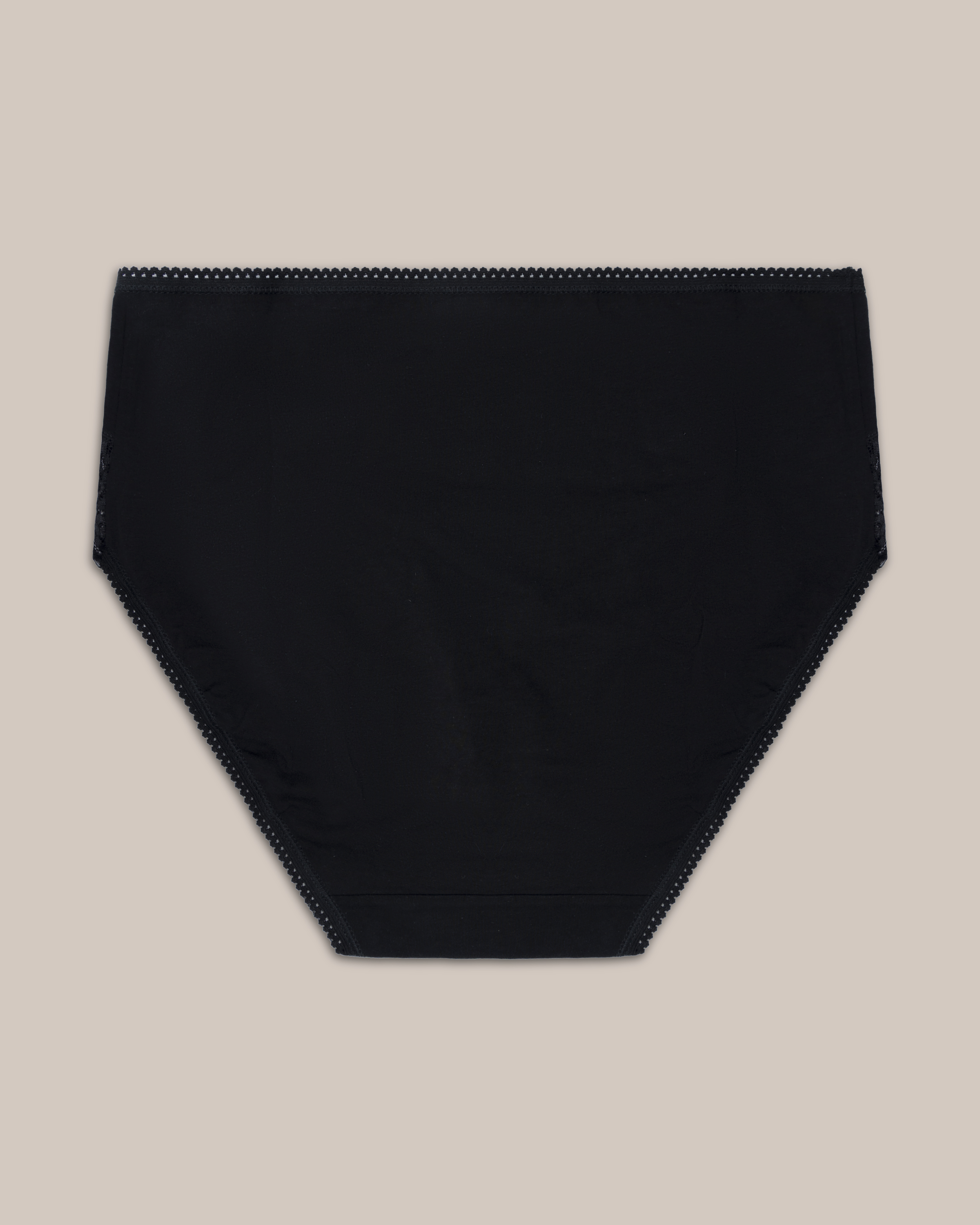 Truse Midi Sort Sofie 2-pak