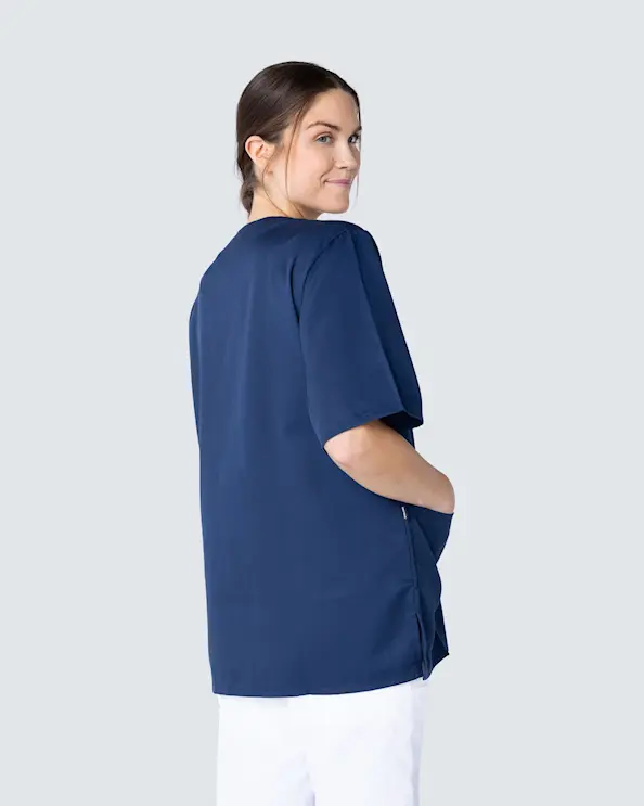 Kentaur Tencel Medical Marineblå Kittel Unisex