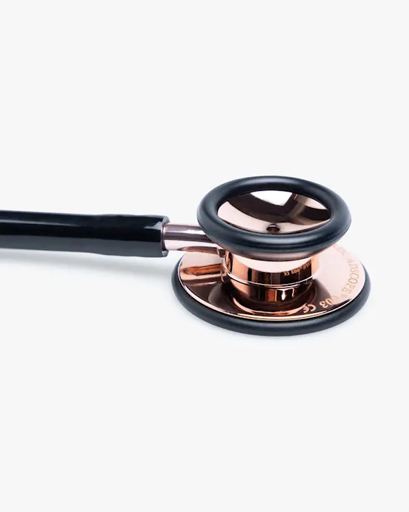ADC Clinician Stetoskop 603 Svart/Roséguld