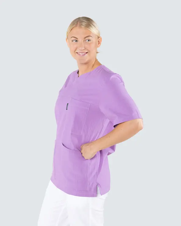Almedahls Lila Krinklad Bussarong Unisex