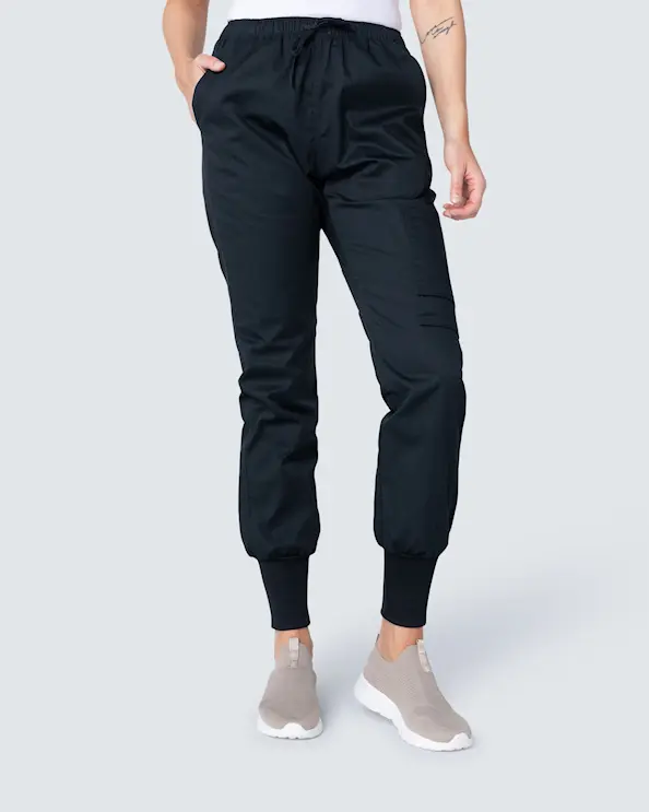WAW Noa Svart Arbetsbyxa Unisex