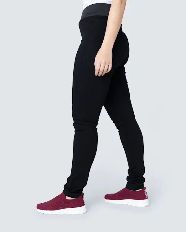 WAW Ladies Stretch Jeans Black