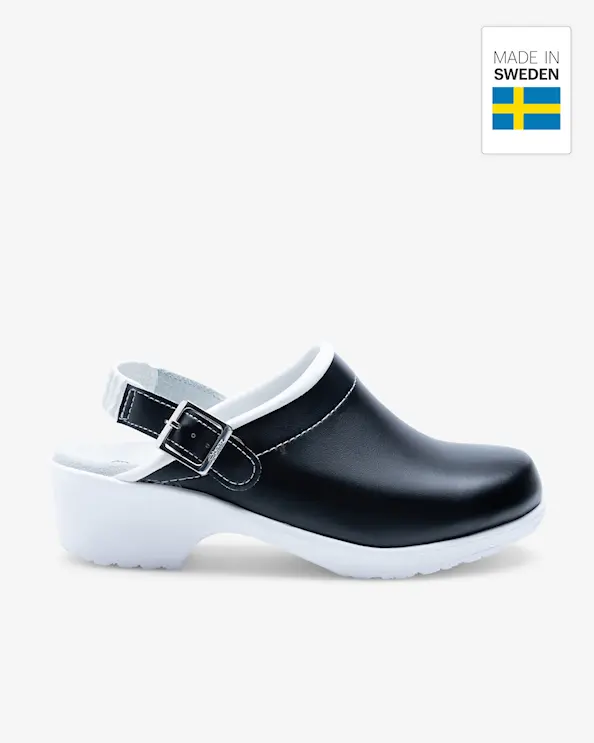 Beez Klassisk Arbetssko Svart