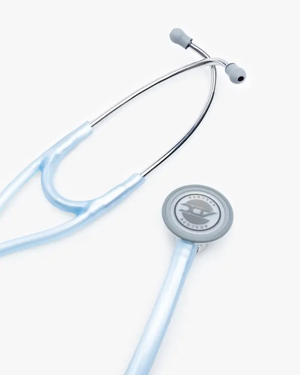 ADC Cardiology Stetoskop 600 Himmelsblå Metallic