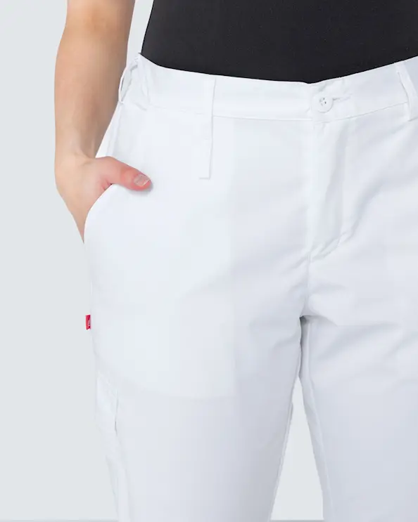 Segers Domestik Valkoiset Naisten 2-in-1 Housut