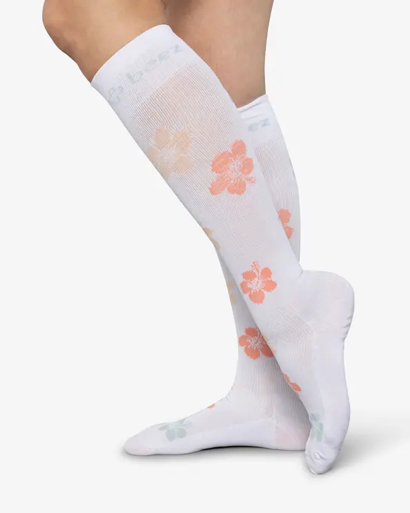 Beez Støttestrømpe Ines Floral