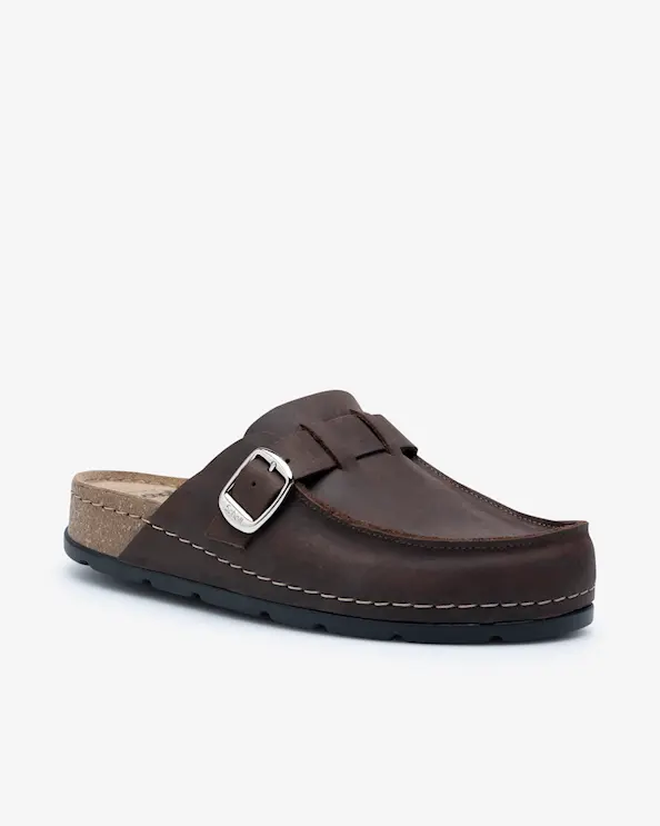 Scholl Bora Moccasin Mørkebrun