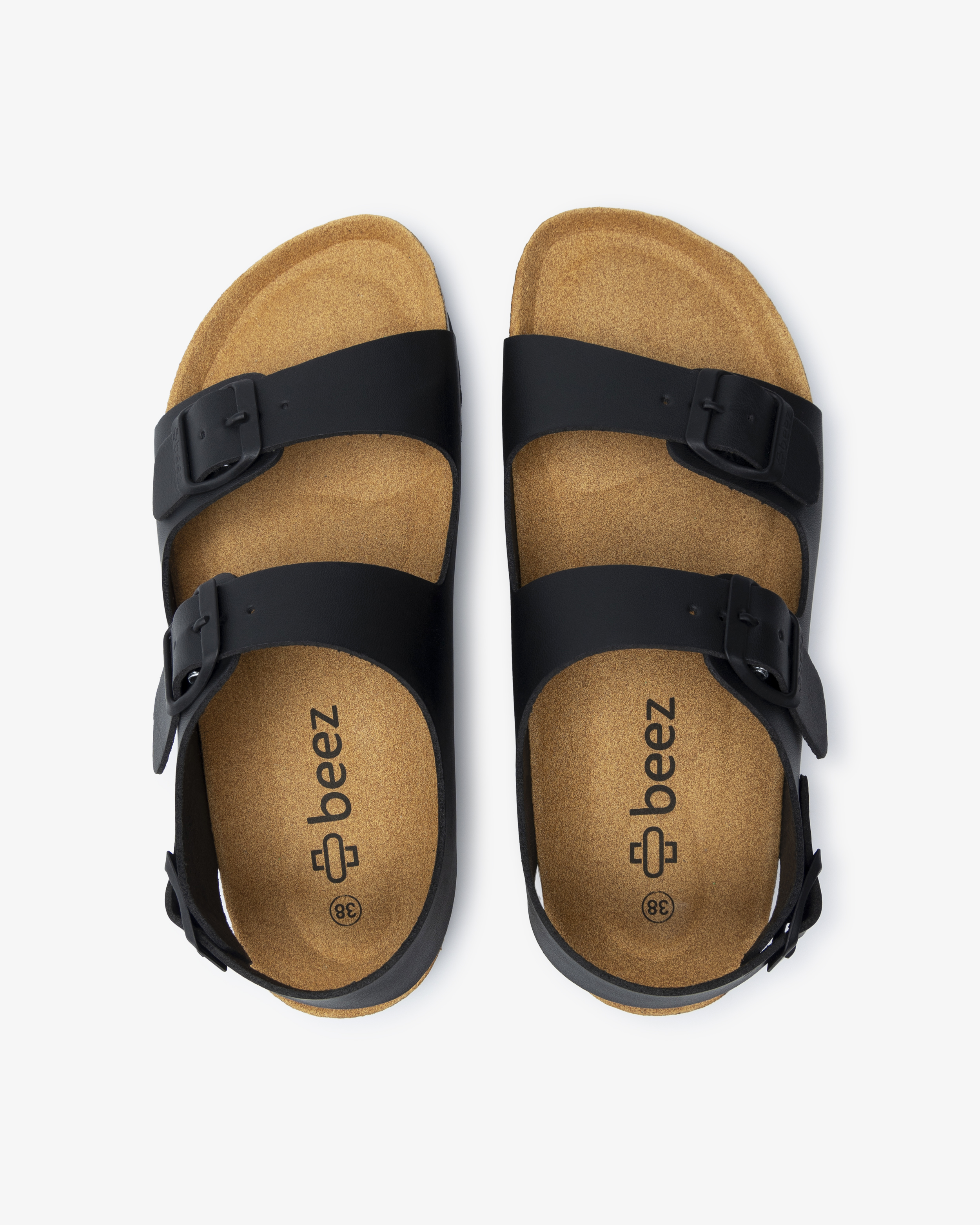 Beez Vital Soft Arbetssandal Svart