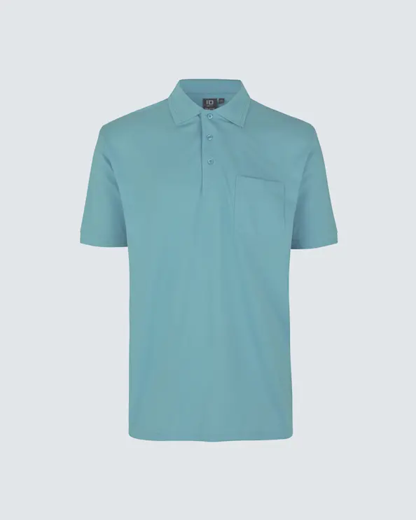 PRO Wear Piké med ficka Herr Turkos