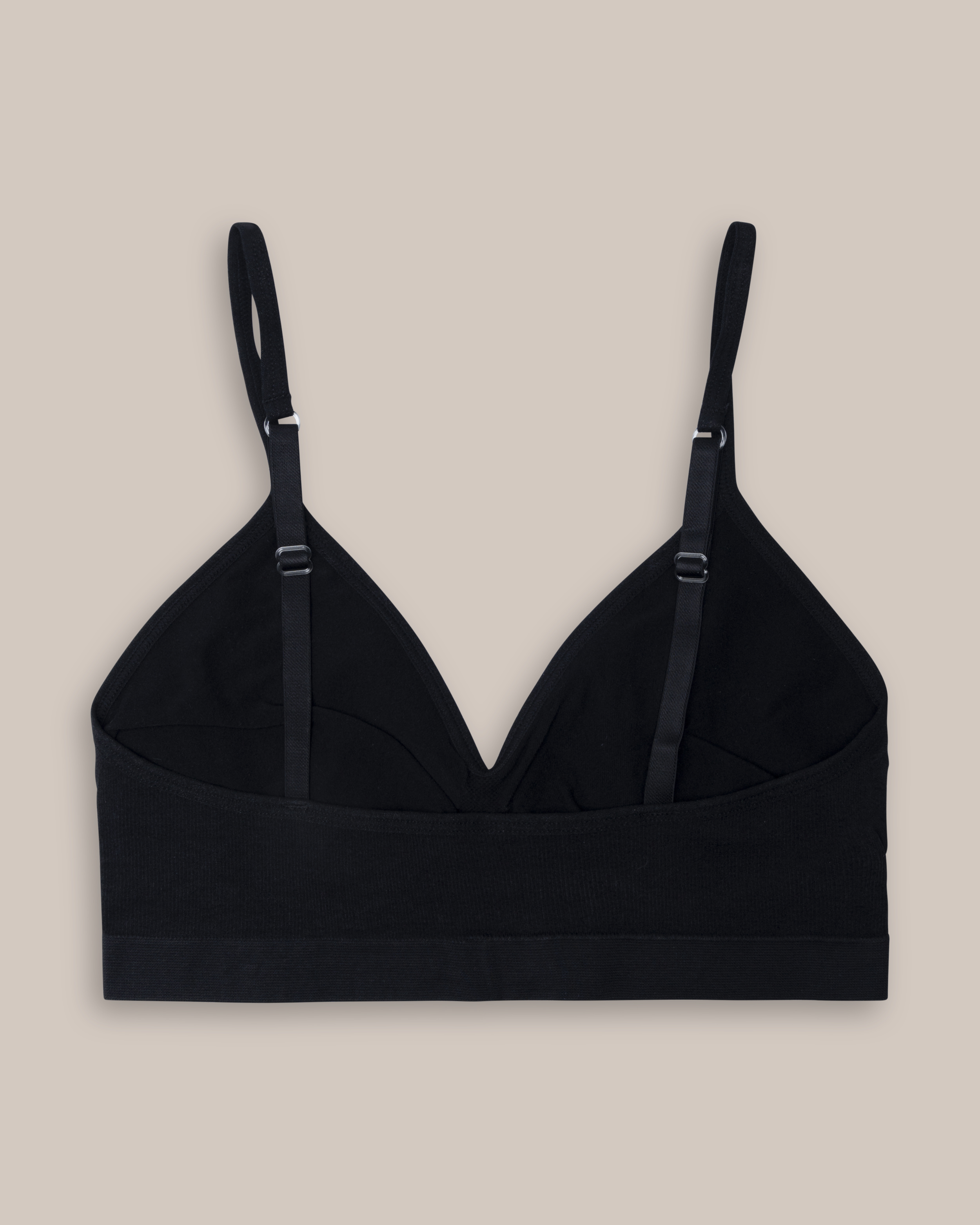 Seamless Topp Marie Svart Smala band