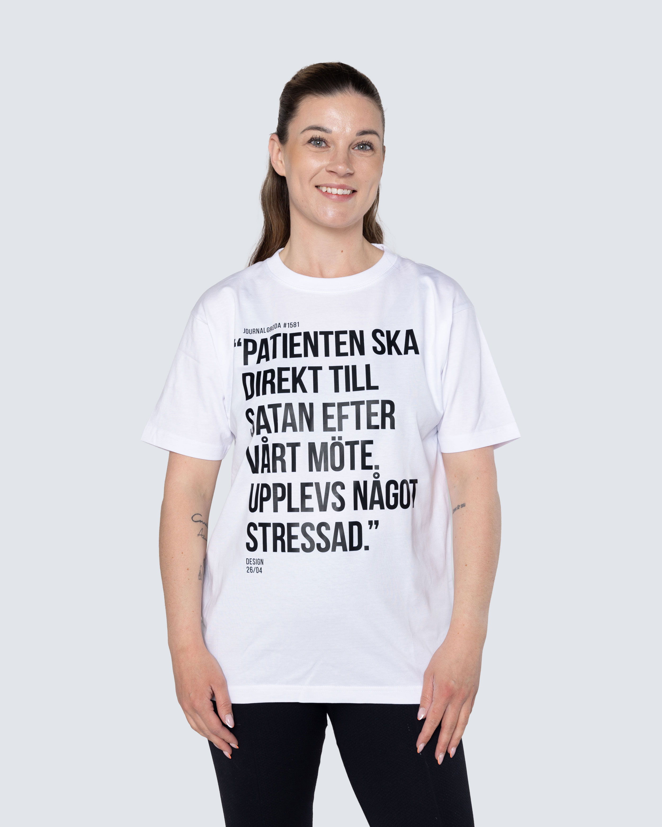 Journalgrodor T-shirt #1 Vit