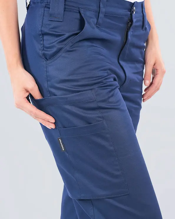Almedahls Marineblå Bukse Dame