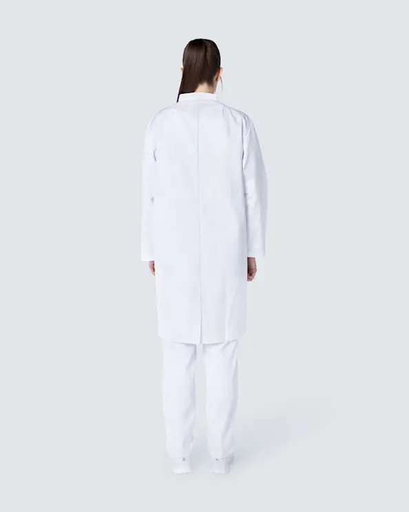 Nybo Heartbeat Vit Läkarrock Unisex
