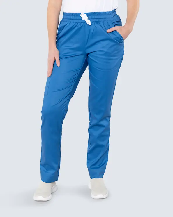 Hejco Clover unisex bukse med strikk Blå