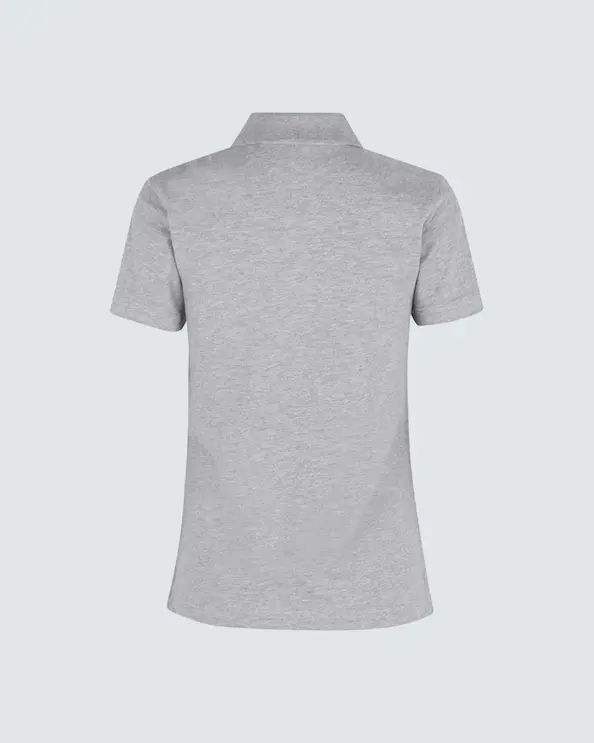 ID Identity Polo Shirt til damer Grey melange