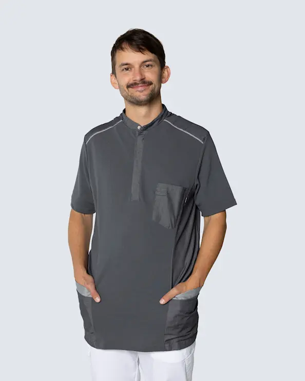 Kentaurs Poloskjorte Pique Til Herrer Grå Grå