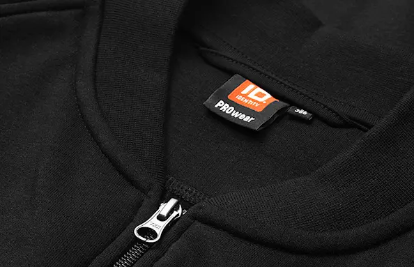 PRO Wear Cardigan Sweatshirt Herr Svart