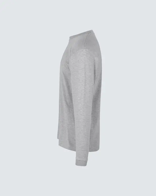 PRO Wear T-skjorte LS Unisex Grey melange