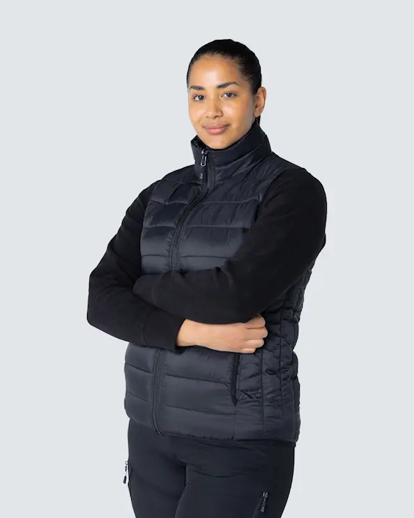 South West Alma Svart Vest Dame