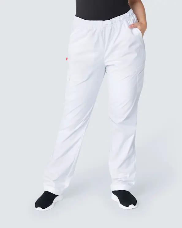 Segers Vit Resårbyxa Unisex