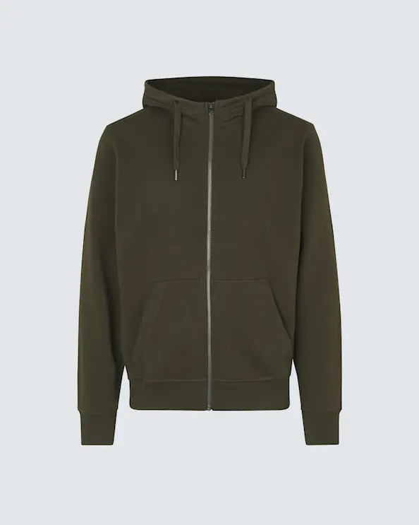 ID Identity Core Zip-Hoodie Herren Olivgrün