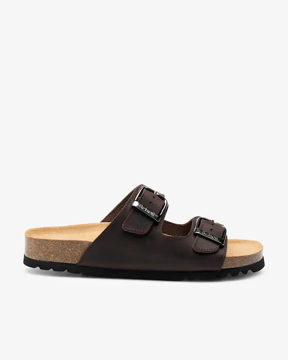 Scholl Malaren Sandal Mörkbrun
