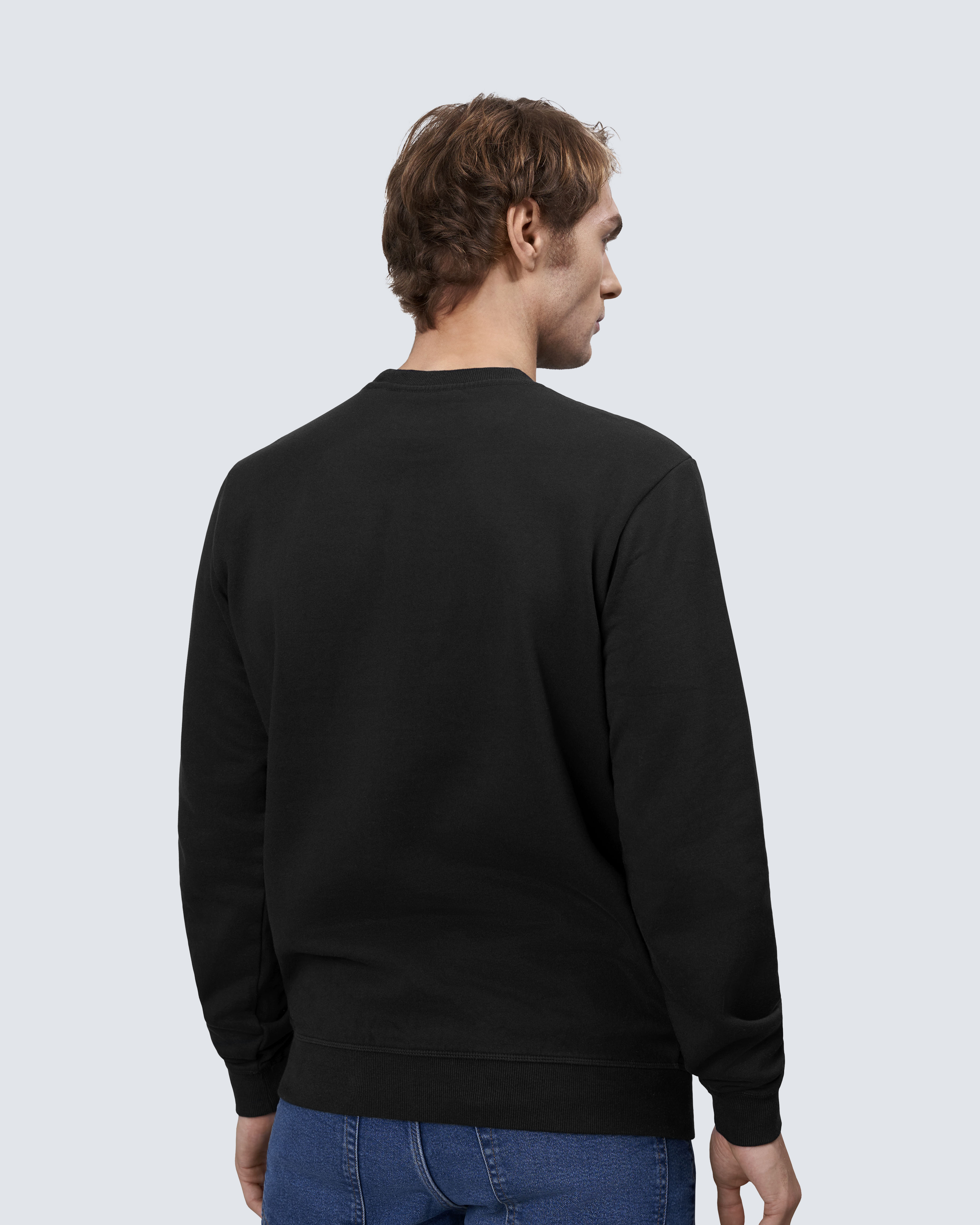ID Identity Sweatshirt 0682 Herre Sort