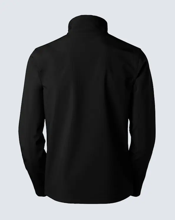 South West Atlantic Musta Miesten Softshelltakki