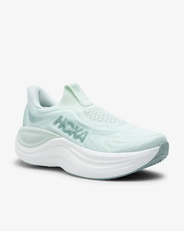 Hoka W Skyward Laceless Slip-on Sneaker Seaglass/Sage