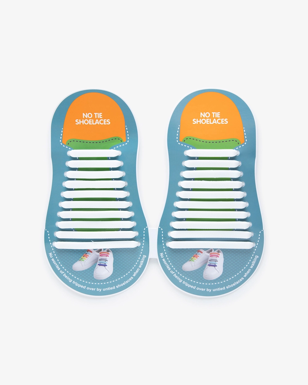 Hvit Lazy Shoelace