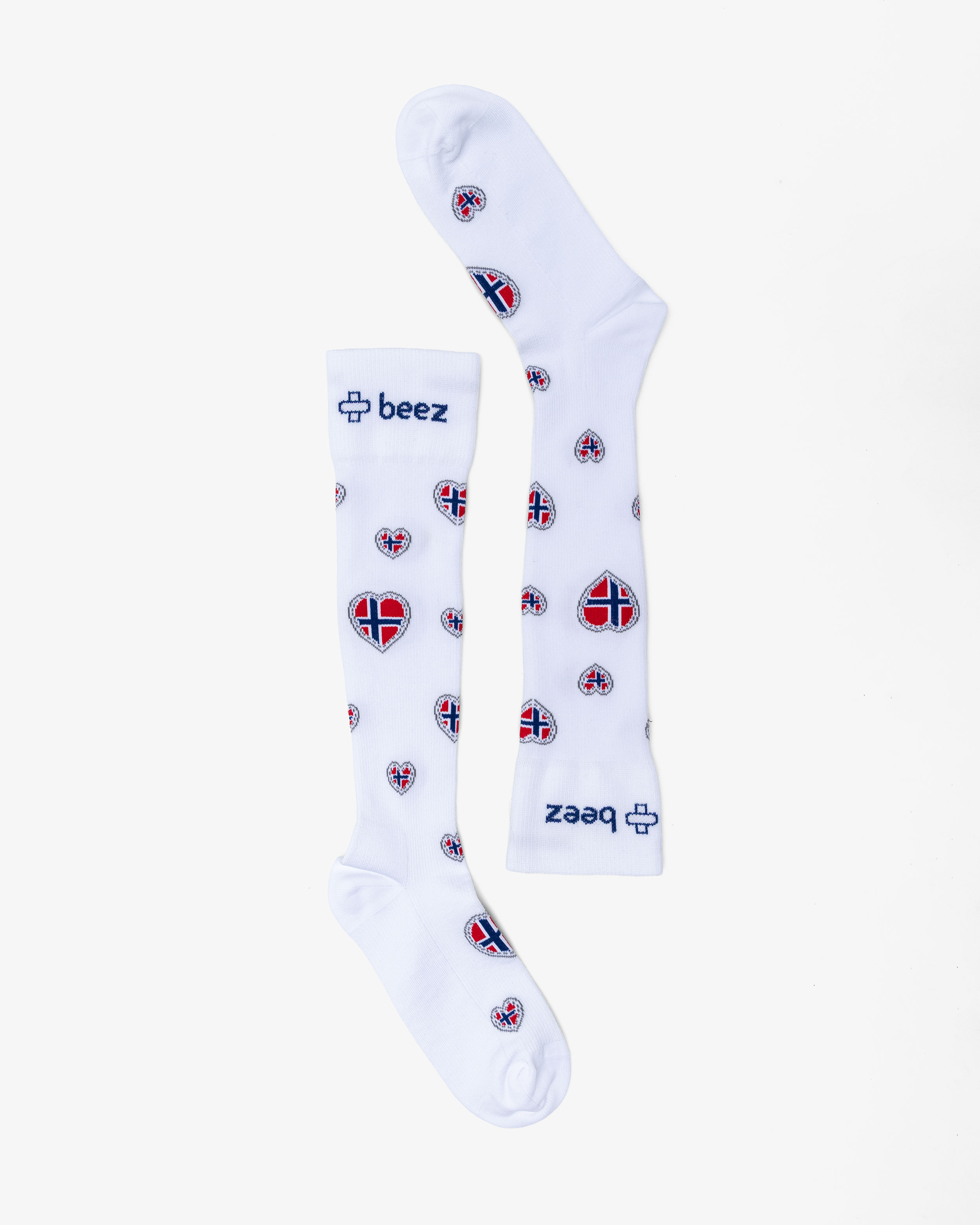 Beez Støttestrømpe Silje Hvit