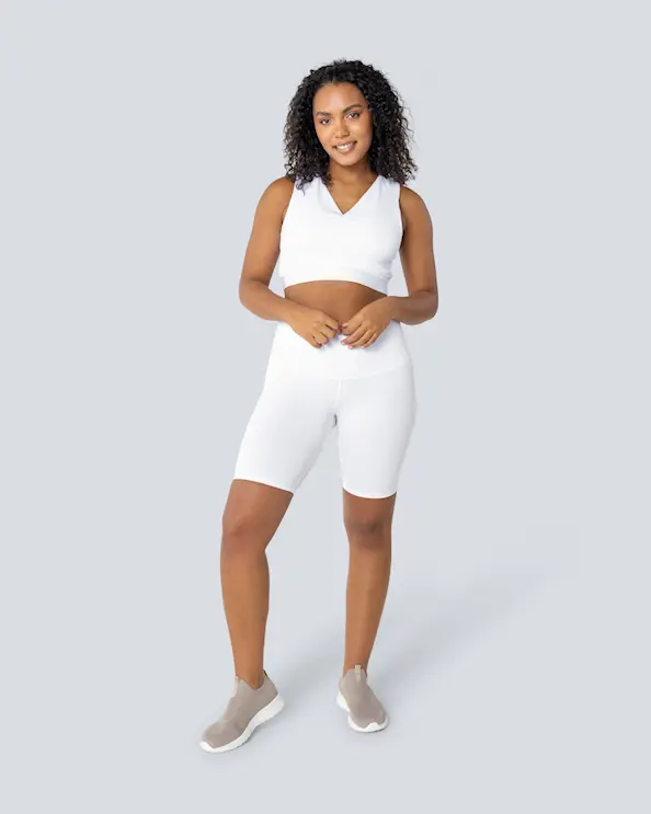 Beez Basics Sportstop Hvid