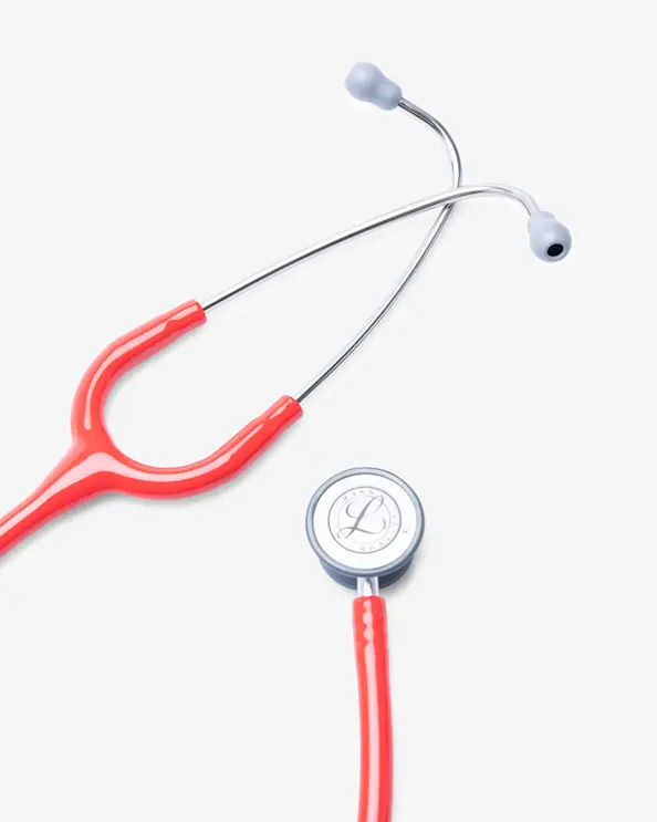 Littmann Classic II Pediatric stetoskop rød/rustfritt stål