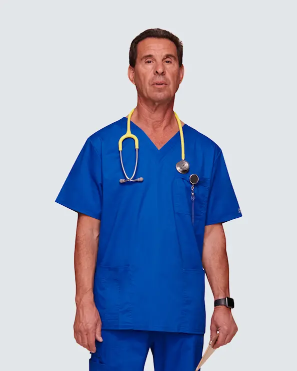 Cherokee Core Stretch Kasack WWE4725 Royalblau