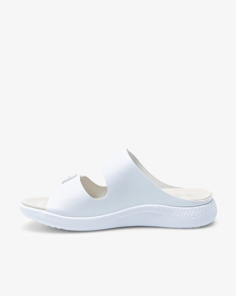 Beez Adore White Slip in Sandal