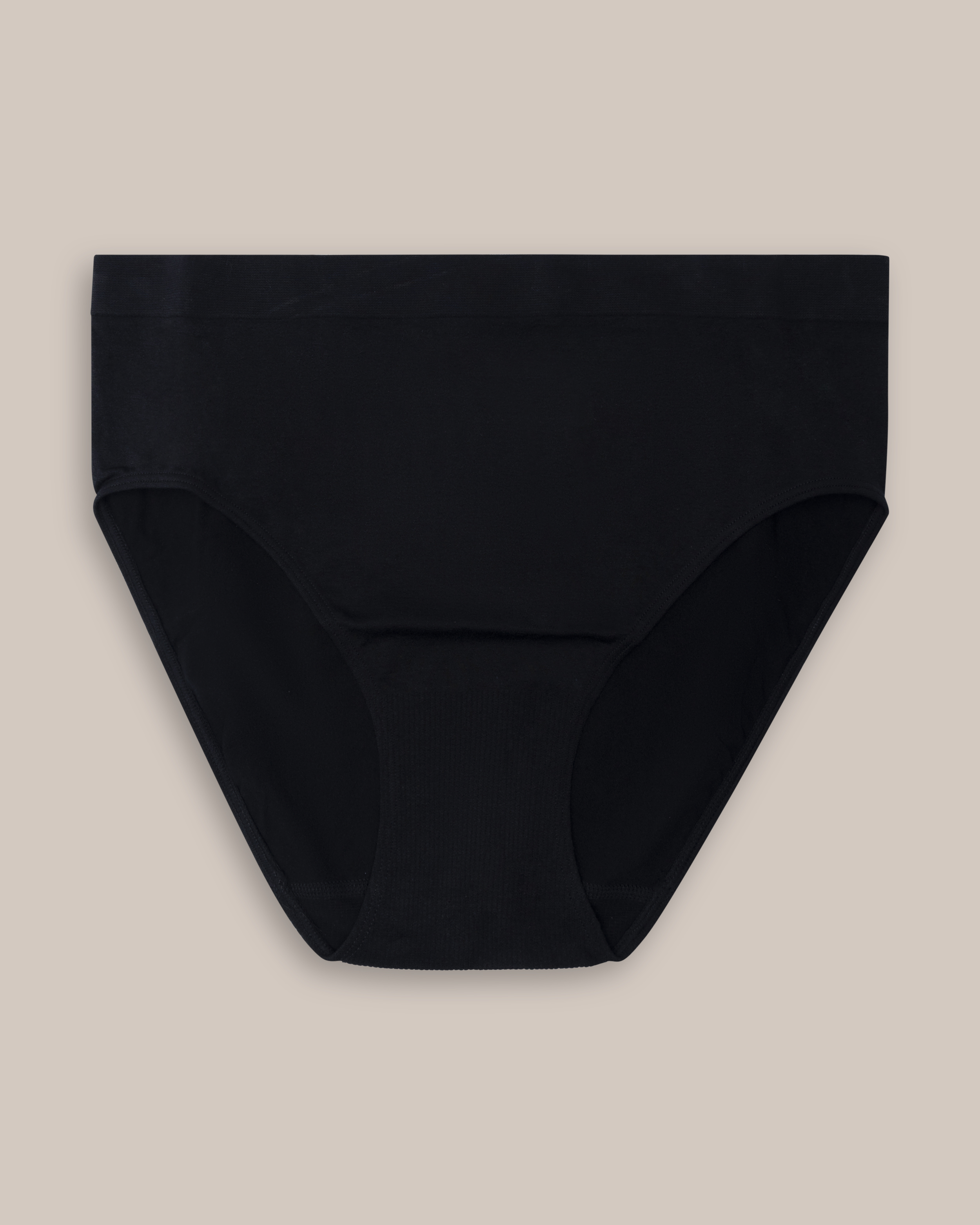 Seamless Trosa Marie hög midja Svart