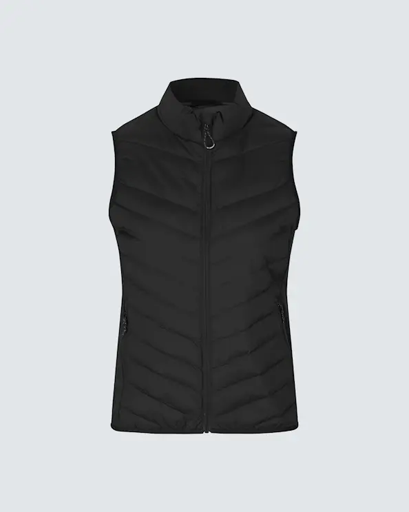 ID Identity vatteret vest til damer Sort