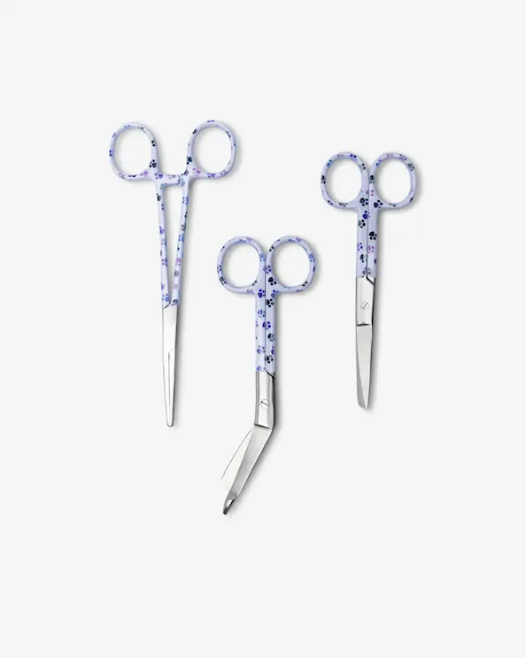 Sakser 3-pack Mønstret Poter