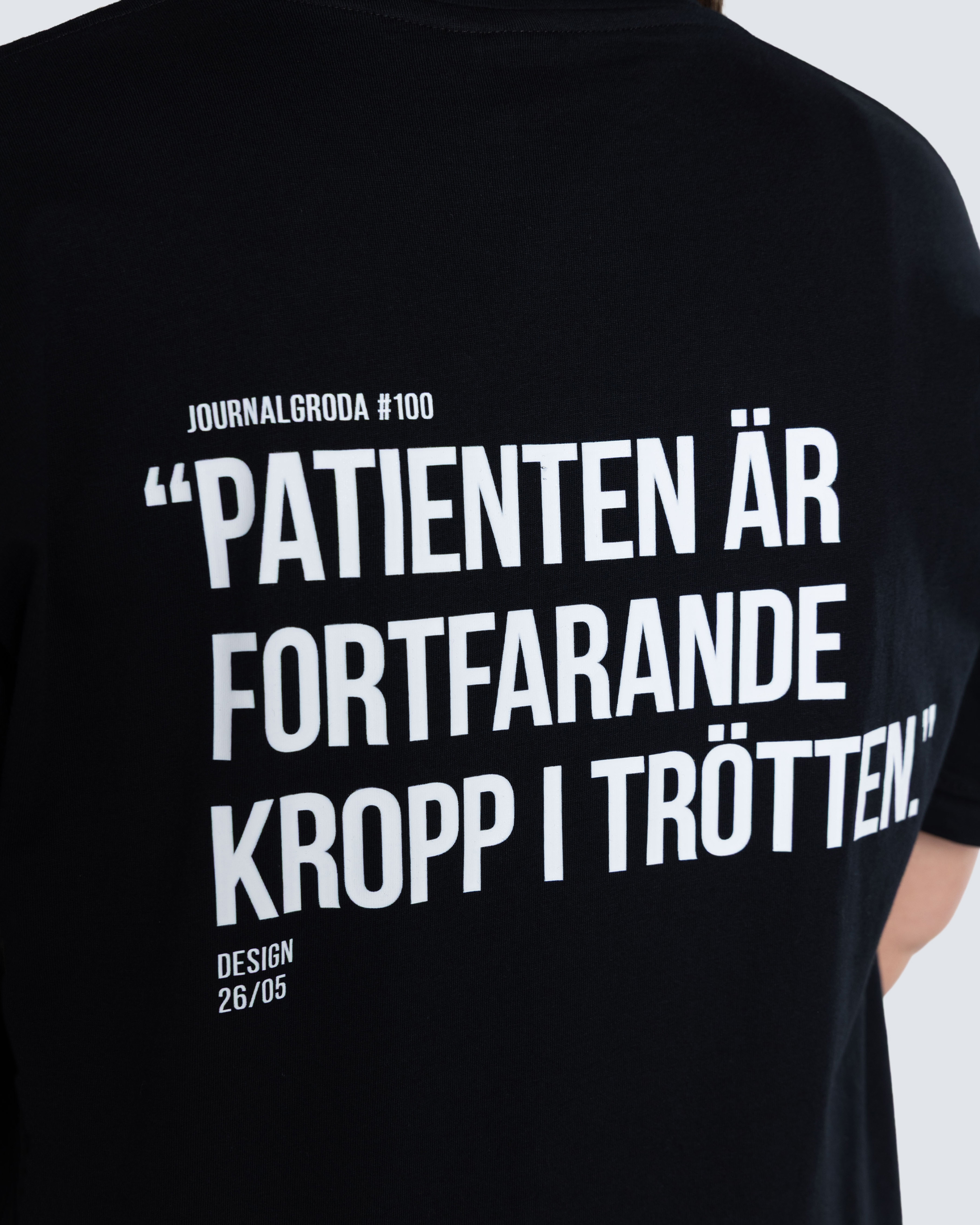 Journalgrodor T-shirt #2 Svart