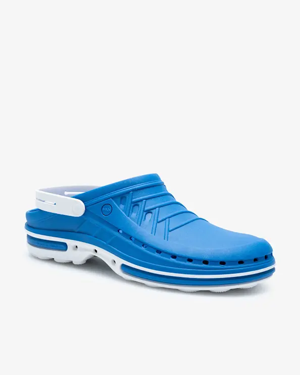 Wock Clog Medium Blue w/ Strap Hygieniakenkä