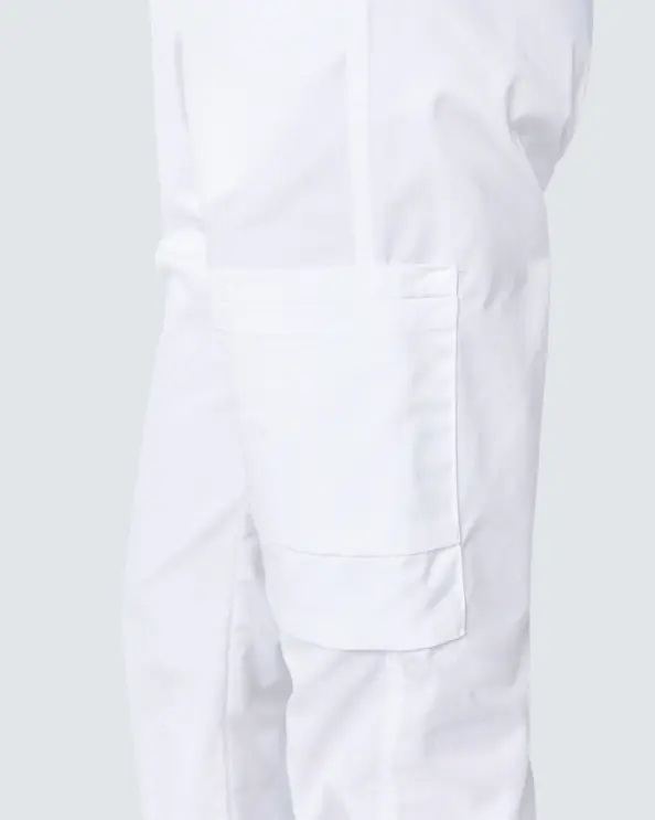 WAW Noa Vit Arbetsbyxa Unisex
