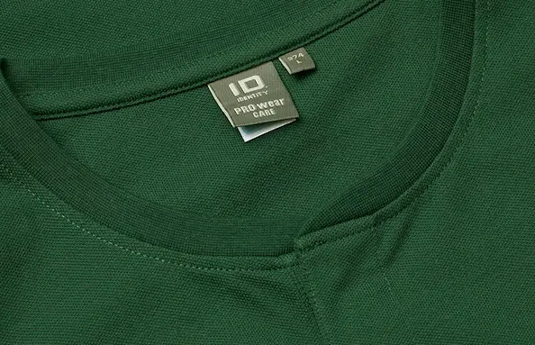 PRO Wear CARE Piké utan krage Herr Mörkgrön