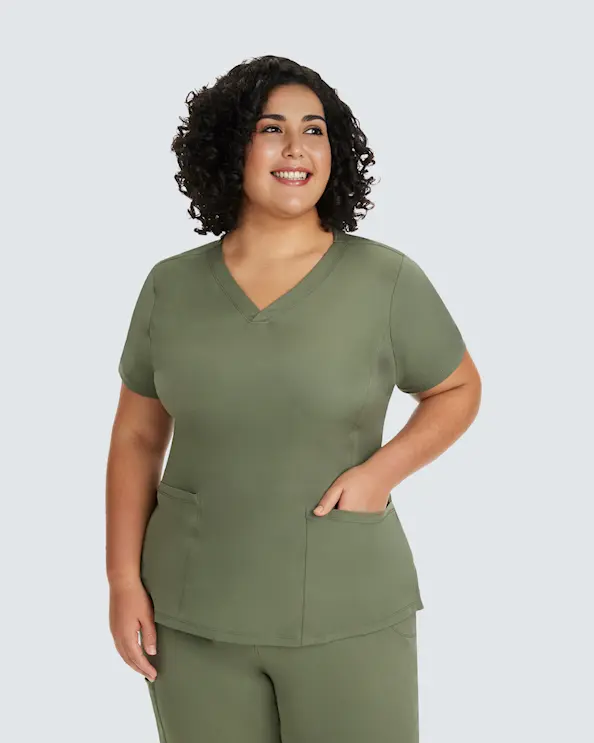 Healing Hands Works Tunika HHE2500 Olivgrön