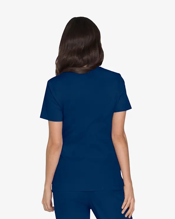 Cherokee Core Stretch Mock Wrap Top WWE4728 Merellinen