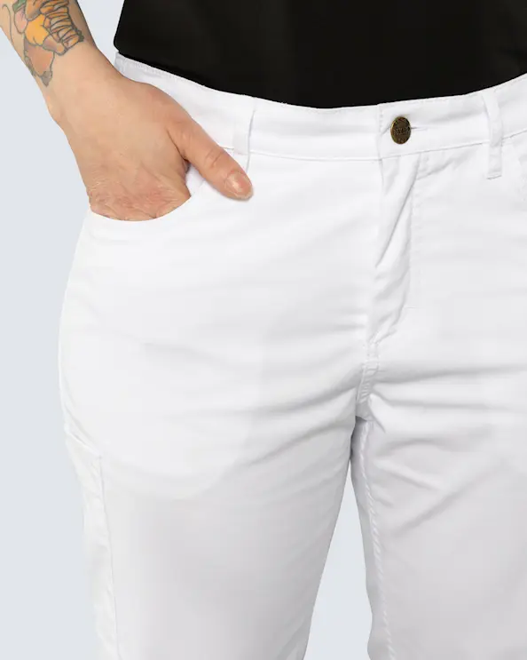 Nybo Jeans Unisex Supercool Hvid
